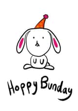 boppy bunny Birthday Card 18739 created by FASNASTIC LTD.