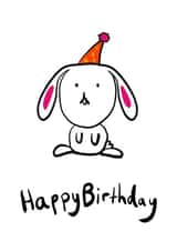 happy birthday plain Card 43357 created by FASNASTIC LTD.