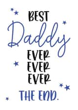best daddy Father's Day Card 36101 created by JJ & Roo