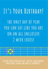 Foodie Cruise Birthday Card created by Creative Gemz