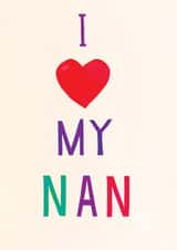nan love Birthday Card 17680 created by Earlybird