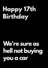 17 17th Birthday Card 12024 created by JESSICArds