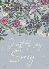 just to say apology Sorry Card 2897 created by Shiv Makes Things