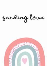 sending love rainbow Just because Card 18785 created by Maialen Correcher