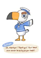 animal crossing gulliver Card 34429 created by Gerry Alexis