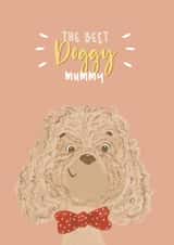 cockapoo cockerpoo Mothers Day Card 42494 created by Lily and Daisy