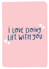 love doing Love & Friendship Card 18055 created by katie illustrated