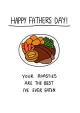 Best roast Father's Day card created by Hannah Can't Draw