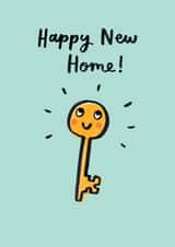 Cute Key New Home Card - Happy New Home! created by Jenny Seddon