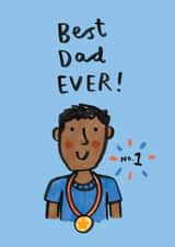 dad best dad Father's Day Card 42994 created by Jenny Seddon