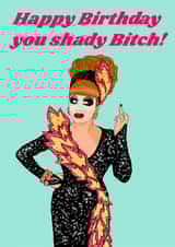 Bianca Del Rio Rupaul Birthday Card 18648 created by The Queer Store