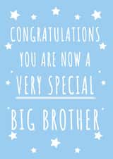 big brother New Baby Card 16136 created by Creative Gemz
