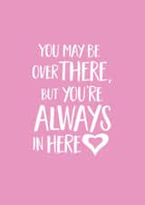 Always in My Heart, Thinking of You Card created by Elaine Miles