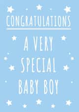 very special baby New Baby Card 16137 created by Creative Gemz