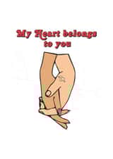 romantic love Anniversary Card 43480 created by The Gifting Knot