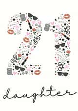 21 21st Birthday Card 10489 created by Rulu