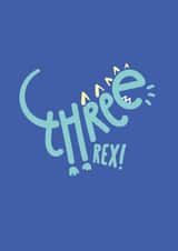 Kids 3 year old Birthday Card 16977 created by Squaire