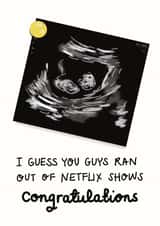 New baby pregnancy Pregnancy Card 42514 created by Rosie Johnson Illustrates