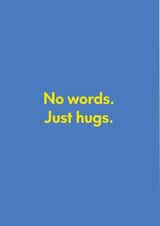 No Words Sympathy Card created by Elaine Miles