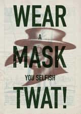 covid mask Card 41956 created by Mikeysart