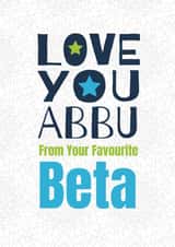 abbu pakistan Father's Day Card 18957 created by ROSHAH DESIGNS