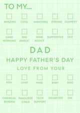 Funny Father's Day Card created by Kerri Brown