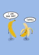 banana skirt Just because Card 18039 created by Ellie Ward