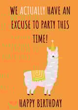 We Actually Have An Excuse To Party This Time created by Alicia Ard