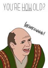 princess bride inconceivable Birthday Card 18782 created by Daisy Cann