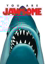 Jaws Movie Fan Birthday Valentines Love Card created by Influential People