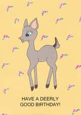 deer bambi Card 43656 created by Artmanship