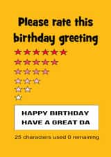 greeting star Birthday Card 15154 created by Stephanie Scala