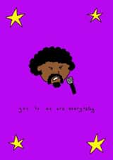 you to me are everything the real thing Anniversary Card 41447 created by Tiger Fluff