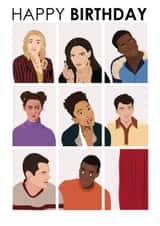 sex education maeve Birthday Card 17472 created by TEA Designs