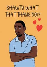 new girl winston Anniversary Card 40155 created by Laura Frances Cards