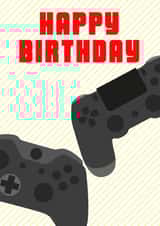 Gamer Birthday Card created by Moonlight Designs