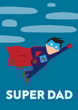 super man Father's Day Card 39268 created by Emma Keight