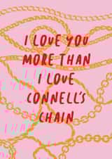 normal people connells chain Love & Friendship Card 43578 created by Fran Butler