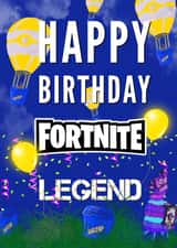Fortnite Birthday Card created by Kerrylovescards