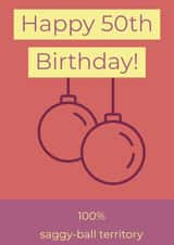 50 50th Birthday Card 15478 created by Joke With A Jab