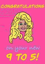 dolly parton illustration New Job Card 19164 created by The Kitschen Disco
