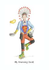 amazing dad Father's Day Card 23424 created by Siobhan Barlow