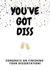 dissertation finishing Exams Card 17062 created by SnailMail