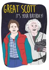 great scott space Birthday Card 16072 created by I Made A Card