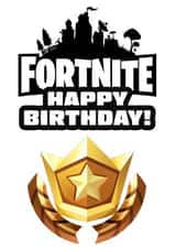 fortnite video game Birthday Card 19198 created by Wishabells Designs