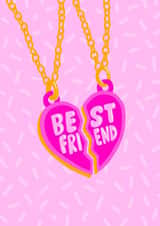 Best friend bestie Birthday Card 19155 created by SAUCY PUPS