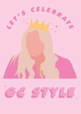 gemma collins celebrity Birthday Card 18121 created by Phoebe Day