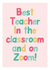 classroom zoom Thank You Card 41111 created by Rachel J Designs