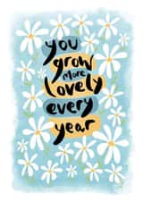 Grow Garden Birthday Card 19114 created by The Sunshine Bindery