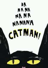 cat funny Birthday Card 17279 created by Heather More Illustration